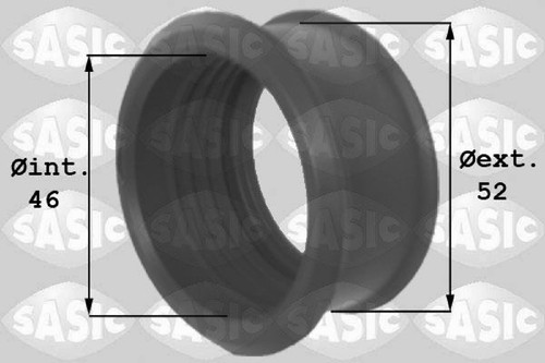 Sasic 3330009 ladeluftschlauch - sasic,